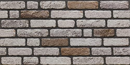 [Grace Baltic] - 3D Wandpaneele Holzoptik - Verkleidung, Steinoptik, Styroporverkleidung für Wohnzimmer, Küche, Bad, Balkon, Schlafzimmer, Thekenrückseite und Teras (689-052)