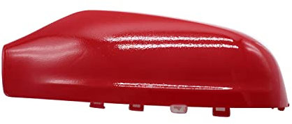 SHLPDFM Cubierta de espejo retrovisor izquierdo para Opel Astra H 2004-2009 (rojo)
