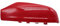 SHLPDFM Cubierta de espejo retrovisor izquierdo para Opel Astra H 2004-2009 (rojo)