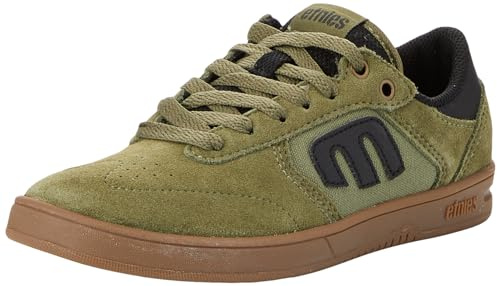 Etnies Men's Windrow Skate Shoe, Olive/Black/Gum, 4.5 UK