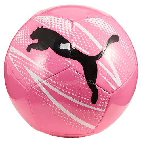 PUMA Unisex Attacanto Grafik Trainingsbälle, White-Poison Pink-Luminous Blue, 5