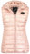 Geographical Norway Annecy Vest Hood Lady - Gilet Veste Donna Imbottita Calda Autunno-Invernale - Cappotto Caldo - Giacca Antivento A Manica Corta e Tasche - Abito Ideale (Rosa Antico L)