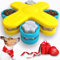 PeppyPawz Interactive Dog Food Puzzle Feeder Toy for Boredom & Enrichment, Mental Stimulation Treat Game Feeding Bowl for Smart Dogs and Cats, Puppy, Small & Large Pet, Brain Stimulating Birthday Gift