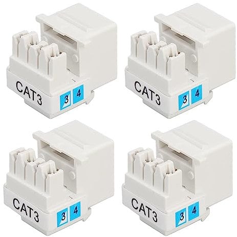 Jectse Modulo Vocale RJ11 Stabile e Durevole, Punch Down a 90 Gradi, Processore di Segnale Multifunzionale per Telefonico, Materiale PC, Ideale per Telefoni Domestici, Telefoni