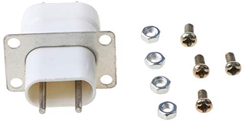 Horno Microondas Electrónico Para El Hogar Filamento Magnetrón 4 Polos Socket Convertidor Blanco