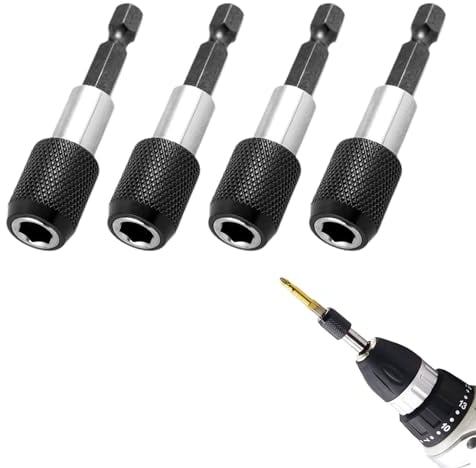 Portainserti Magnetico, Portapunte Magnetico, Prolunga per Trapano Magnetico, Punta per Cacciavite Magnetico Portainserti, Porta Inserti Magnetico per Avvitatore, Sgancio Rapido, Per Viti, Trapano