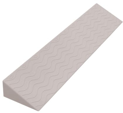 TPPIG Türschwellenrampe Rollstuhlrampe, Rampe Rollstuhl, 99cm Längen Schwellenrampe, Türschwellenrampen, Rampe Türschwelle, Rollstuhlrampe Türschwelle, Rampe für Rollstuhl, Rollstuhl Rampe 4cm Creme