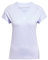 adidas Donna AEROREADY Train Essentials Minimal Branding V-Neck Tee, Violet Tone/White, XL