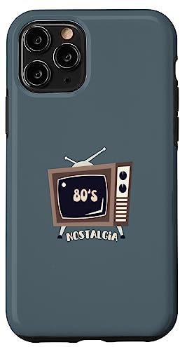 Hülle für iPhone 11 Pro Old TV 80er Jahre Nostalgie