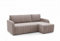 LIKMA Hellbraun Ecksofa Otto 224x145 cm mit Schlaffunktion (200x140 cm) Eckcouch mit Bettkasten Wohnlandschaft mit Bettkasten Bettsofa mit Stauraum Polstermöbel Sofa 3 Sitzer