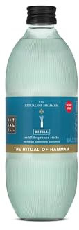 RITUALS Reed Diffuser 1x Nachfüllpack The Ritual of Hammam - Zweifach nachfüllbar – Duftstäbchen mit Eukalyptus und Rosmarin – Reinigender Raumduft - 1x 500ml