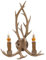 TaNeHaKi Hirschhorn Wandleuchte,Vintage Harz Geweih Wandlampe,Lampe Deko FüR Esszimmer Schlafzimmer Wohnzimmer Flur