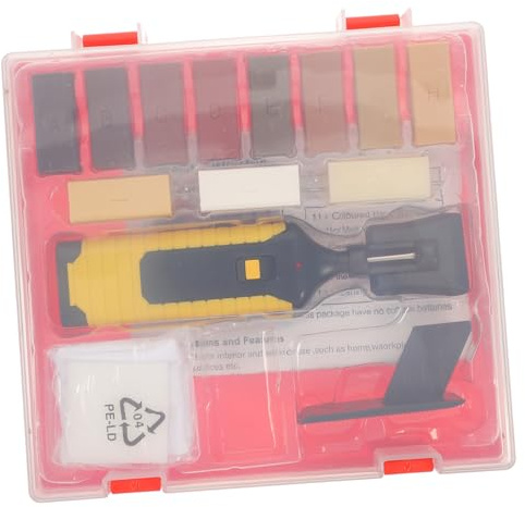 Cabilock Wood Floor Scratch Repair Kit Wax Blocks Fast Heat Technology for Laminate Vinyl Floors