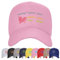 Cappelli personalizzati Design Your Own per uomini e donne Usa il testo della foto del logo dal gruppo di supporto telefonico Acquista, Cappellino da baseball rosa, Taglia unica
