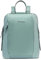 PIQUADRO Zaino donna porta pc 14 Unisex pelle e tessuto verde