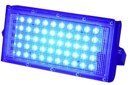 LVSEWOA 50 W Rot/Grün/Blau/Weiß LED-Flutlicht Außenflutlicht Strahler Wasserdichter Außenstraßenwandstrahler - LED-Flutlicht (Kaltweiß)
