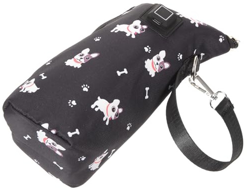 Verstellbarer Milchflaschenwärmer für Autos, Tragbar, Usb, 3 Stufen | Polyester, Schwarz, für Babyflasche und Milchflasche, Reise und Autofahrt, Schützende Hülle