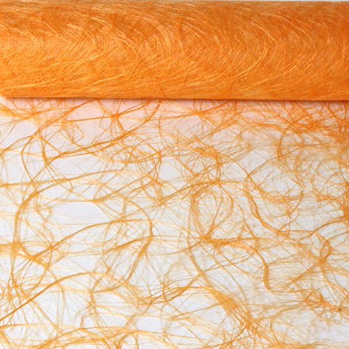 Sizoweb Tischband Apricot 25 Meter lang 30cm breit