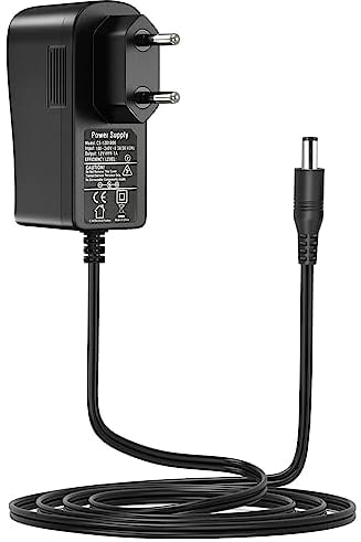 Tonton 12V 1A DC Netzteil für IP/CCTV Überwachungskamera, AC zu DC Netzkabel, Ladegerät, Ausgang DC 12V 1000mA, Eingang AC 100V-240V/50 oder 60Hz/1A Max, EU Stecker, Schwarz