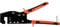 YATO Profi Profilverbundzange für Ständerwerk 260mm, stabile Ausführung, Profil Verbinderzange Trockenbau Verbindungszange Zange YT-51312, schwarz