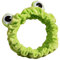 Ixkbiced Waschen Sie Gesicht Make-up Stirnband Nette Frosch Augen Elastic Hair Hoop Plüsch gewickelt.