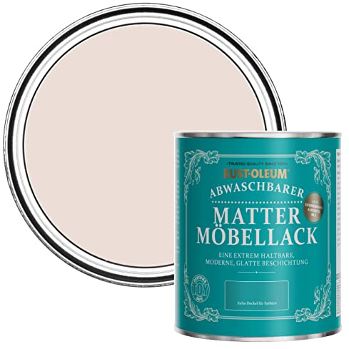 Rust-Oleum Pink Furniture & Skirting Board Paint in Matt Finish - Elbow Beach 750ml