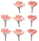 10Pièces Arbres Cerisier Miniatures Décoration Paysage Maquette H Arbres pour Diorama et Aménagement Extérieur
