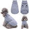 Warme Hunde Pullis, Winter Warmer Hundepullover Kleine Hunde Rollkragen Strickpullover Hunde Pullover Weich Hundekleidung Hundepulli Hund Kleidung für Kleine Hunde und Katzen (M2)