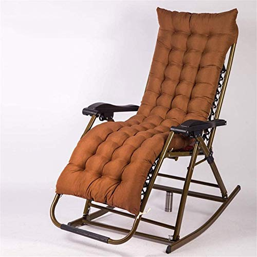 Leichte Büroleben-Terrassen-Liegestühle, Balkon-Garten-Liegestuhl, klappbarer Schaukelstuhl für den Außenbereich, abnehmbares Nackenkissen, Mittagspause, Freizeitstuhl, Sonnenliege (Farbe: Lila)