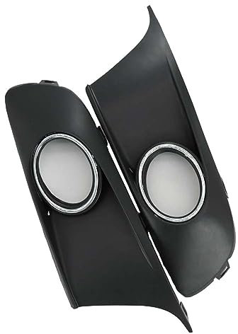 UNGOOR Nebelscheinwerfer Blende Abdeckung Frontstoßstange Lampengitter passend für VW Touran Caddy 2010 2011 2012 2013 2014 2015 Autozubehör Nebelscheinwerfer Zubehör.