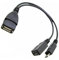 UNbit Adaptateur de Terminal de Port USB, câble OTG adapté à Fire TV 3 ou 2e génération Fire Stick, 1 pièce