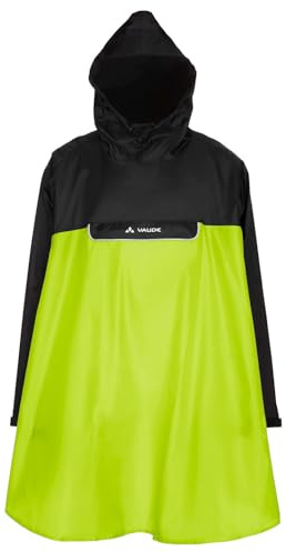 VAUDE Valero Poncho, Regenponcho mit Ärmeln, wasserdicht und winddicht