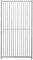 Dog Run Panels Galvanised Steel Kennel Heavy Duty Walk In Animal Enclosure Pen Fence Playpen Outdoor Support Bar 8cm Bar Spacing 1.84m x 1m Modular FREE Ground Fixing Brackets & Fixing Kit