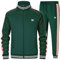 W JIANWANG Herren Trainingsanzug Jogginganzug Sportanzug Tracksuits 2 Teiliges Lässiges Athletisches Jogging 5016-M