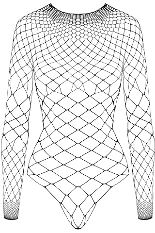 Fantasy by Cottelli Damen Netz-Body Schwarz S-L
