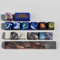 LOL 12 Keycaps Ergonomic OEM Profile PBT Material OEM Profile Sublimation Layout Compatible with Most Mechanical Gaming Keyboards (Yasuo)