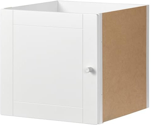 ProTuning KALLAX - Inserto con puerta, 33 x 33 cm, fresado/blanco