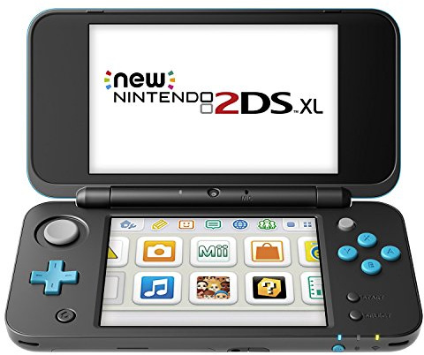 Nintendo New 2DS XL - Black + Turquoise