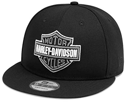 HARLEY-DAVIDSON Herren Baseballmütze Kappe Kontrastmotiv Logo Variable Passform