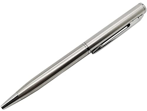 1 Pc Mini-metall-kugelschreiber Mini Pocket Size Kugelschreiber Tragbare Oil Pen Edelstahl
