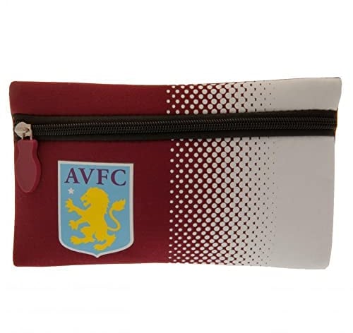 Aston Villa FC Aston Villa Fade Pencil Case, Red