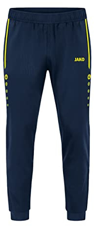 JAKO Kinder Polyesterhose Allround, Marine/Neongelb, 128