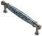 JYCTD Schrankgriffe, blaue Keramik, Türgriffe, T-Stange, Vintage, Shabby Chic, Schrank, Schubladengriffe von Decor, Schrankgriffe, Schrankgriffe, Schubladengriffe (Lochabstand: 128 mm)