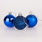 60 mm/6 Stück Weihnachtskugeln, bruchsicher, blau, Weihnachtsbaumschmuck, Kugel, Ornamente, Kugeln, Weihnachtsdekoration, Urlaubsdekoration, glänzend, matt, Glitzer