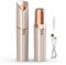 Peach Fuzz Remover for Women - Mini USB Rechargeable Epilator & Trimmer for Face, Lips & Body