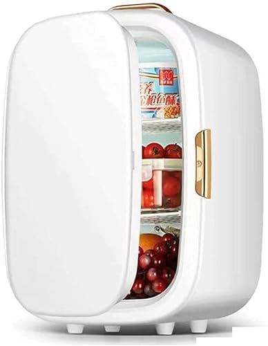 Nevera para dormitorio, mininevera de 20 L para el cuidado de la piel y nevera de maquillajeCalentador de nevera para coche con AC/DC, para oficina/dormitorio/refrigerador compacto para coche (A