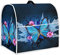 chaqlin Blue Butterfly Stand Mixer Cover,Kitchen Mixer Cover with Pocket for Stand Mixer,Food Mixer Cover Kitchen Blender Cover Toaster Blender Covers Kitchen Small Appliance Dust Cover