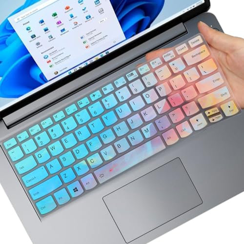 Lenovo Yoga Keyboard Cover - 13 & 14 Yoga, C940, C740, C930, 720, 730, Flex 14 - Protective Skin in Colorful Design