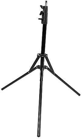 Photography Tripod Stand, 2m Heavy Duty Light Stand Adjustable Height Portable Photo Video Tripod Stand for Flash LED Light, Softbox, Umbrella, Strobe Light, Camera