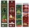 12pz Matite Natalizie di Legno con Gomme, Matite Babbo Natale Albero di Natale, Pensierini Natalizi, Matita Regalo Gadget Bambini Natale Regali Studenti Scuola (Rosso+Verde)